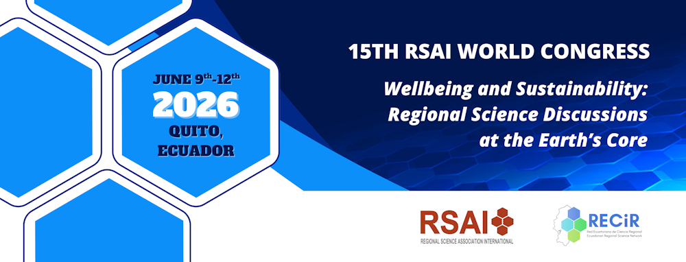 The 15th World Conference of RSAI – Quito 2026